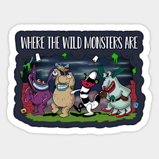 Wild Monsters Sticker